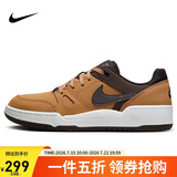 耐克（NIKE）NIKE休闲鞋男子经典减震FULL FORCE运动鞋HF7734-200棕白41