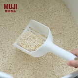 MUJI聚丙烯 猫砂铲 铲子 宠物用品 PA85CC3S 白色