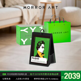MORRORART Y1时光相册歌词音箱音响蓝牙电子相册悬浮字幕家用桌面日历相框智能家居生日礼物国家补贴 礼盒款