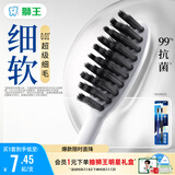 狮王(lion)细齿洁0.01炭能量护龈牙刷2支软毛 颜色随机发货