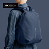 XDDESIGN爱思迪SOFT女士双肩包男士背包书包出差15.6英寸旅行七夕节深海蓝