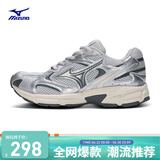 美津浓（MIZUNO）男女复古跑步运动鞋 舒适缓震 经典耐磨 多层次拼接 SPEED 2K