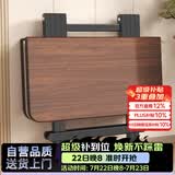 木双福折叠桌餐桌小户型家用客厅吃饭桌子户外摆摊桌子出租房便携小方桌