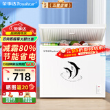 荣事达（Royalstar）冰柜商用大容量全冷冻卧式冰柜家用冷藏冷冻两用冷柜双温商用大冰柜冷冻柜展示柜 【208单温微霜】长0.88米 | 省电铜管