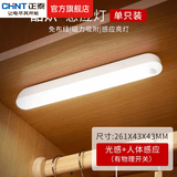 正泰（CHNT）人体感应小夜灯led灯卧室客厅走廊过道起夜灯楼梯灯衣柜鞋柜橱柜 02款 感应开关 3W 正白261*43*43 小夜灯