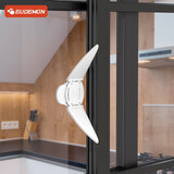 攸曼诚品（EUDEMON） 儿童窗户安全锁宝宝移门移窗防护安全锁婴儿推拉门窗锁扣 白色移窗锁-3个装