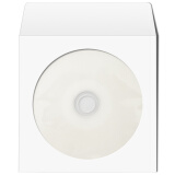 铭大金碟（MNDA）cd dvd光盘收纳纸袋 100片/包 白色