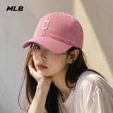 MLB帽子男女棒球帽鸭舌帽软顶休闲遮阳送礼3ACP7701N-45PKM