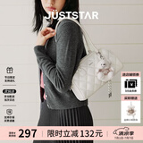 欧时纳（JUST STAR）孙怡同款法棍包女包2026新款包包轻奢波士顿保龄球腋下包生日礼物