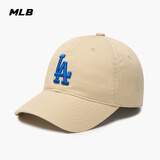 MLB帽子男女同款棒球帽软顶鸭舌帽休闲运动帽礼物3ACP6601N-07BGS-F
