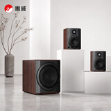 惠威（HiVi）M-80W 2.1声道多媒体音箱 客厅电视电脑桌面HiFi音箱8英寸低音炮家用音响
