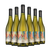 大M珍藏级智利进口白葡萄酒整箱送礼 霞多丽维欧尼干白750ml*6支