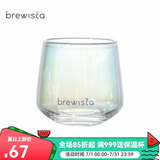 BREWISTA耐高温玻璃手冲咖啡杯单品杯ins风家用水杯饮品杯240ml 单品杯-皓月