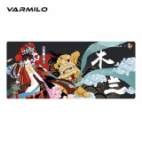 阿米洛（Varmilo） 阿米洛鼠标垫 大桌垫 桌垫办公 大鼠标垫 键盘垫 花旦娘之替父从军—花木兰900*400*3mm