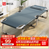 瑞仕达（Restar）折叠床办公室单人午睡午休床医院陪护床便携多功能行军床两折床