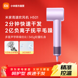 米家小米高速吹风机H501 负离子护发 旗舰款电吹风 多种吹发模式大风力低噪速干吹发器 初晴紫