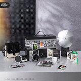 INSTAX富士instax立拍立得 一次成像相机 mini99 灼灼流光 经典银 礼盒套装