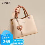 viney牛皮包包女包大容量手提单肩高端斜挎包生日礼物高级感送女友老婆