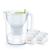碧然德【李昀锐同款】（BRITA）免安装过滤净水 滤水壶设计师系列 设计师壶Style绿 3.5L 1壶6芯 专家版