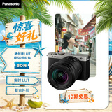 松下S9（20-60mm F3.5-5.6）（Panasonic）全画幅微单 实时Lut 滤镜直出 连接app极速分享 灰银