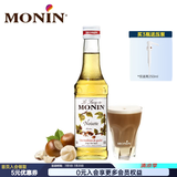 莫林（MONIN）香草风味糖浆250ml咖啡奶茶饮料伴侣调酒鸡尾酒果汁饮品专用 榛果风味 250ml