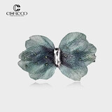 奢蔻（Cercoo）梅里安梦蝶系列金属蝴蝶结发夹头饰顶夹平行夹发卡
