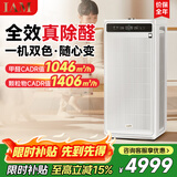 IAM空气净化器除甲醛细菌过敏源家用办公商用负离子甲醛数显M9