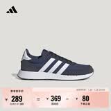 adidas RUN 60s 2.0复古休闲舒适跑步鞋男女阿迪达斯官方轻运动   牛仔蓝/白   41