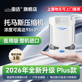 亚适美国整机进口便携式医用级制氧机老人户外高原车载小型氧气机 【整机进口】5档8芯旗舰款plus版+千元大礼包