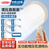 杜邦（DU PONT）杜邦手持花洒过滤花洒加压莲蓬头手持花洒套装沐浴过滤D-AH109
