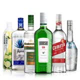 阿卡维拉斯进口洋酒基酒鸡尾酒套装长岛冰茶龙舌兰金酒朗姆伏特加白橙酒 长岛冰茶（无酒具款）