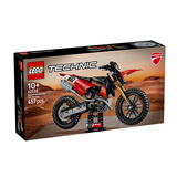 乐高（LEGO）积木机械组42238 杜卡迪越野摩托车男女孩儿童玩具生日礼物赠礼袋