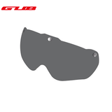 GUB 骑行头盔加大码带灯风镜男XXL大号山地公路自行车单车安全帽子 CJD XXL灰色镜片一副 XXL码头围：58-65cm内宽约19.5cm 内长24.5cm