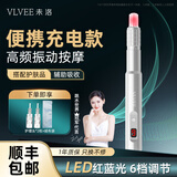 VLVEE面部美容仪电动导入仪精华原液面膜按摩导入家用 升级款星光银（2枚护理头）