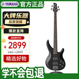 雅马哈（YAMAHA）电贝司 四弦贝斯入门初学吉他进阶摇滚演出专用TRBX304 BL黑色