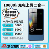 乔锐斯随身wifi5ghz移动2026款全国通用无线流量免拉网线充电宝二合一无限三网通9.9月租电脑游戏专用wf 【下单送1500G】1万毫安可充电5Ghz-蓝色