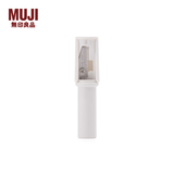 MUJI 木轴笔用削笔器 唇笔 眉笔 眼线笔用 F7A7001 透明