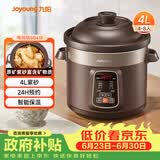 九阳（Joyoung）电炖锅电炖盅电砂锅炖汤盅煲汤锅多功能锅紫砂锅燕窝炖盅煮粥锅直炖4L大容量 可预约保温GD410