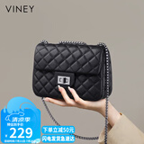 viney牛皮包包女包品牌链条包轻奢单肩斜挎包生日礼物高端送女友老婆