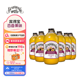 宾得宝（Bundaberg）含气百香果汁饮料375ml*6玻璃瓶装 澳州进口汽水夏日果汁气泡水
