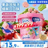 小鹿蓝蓝菠菠莓莓饼干宝宝儿童零食特添DHA藻油出游零食108g 3岁+