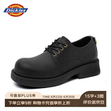 Dickies皮鞋休闲鞋复古英伦风工装鞋情侣款 黑色 43