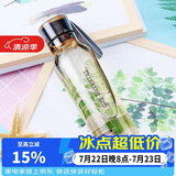 乐扣乐扣（LOCK&LOCK）ECO户外运动水杯户外便携塑料水壶男女学生杯子550ML棕色