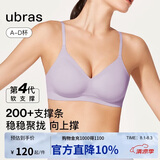 ubras虞书欣同款夹心软支撑光面细肩带文胸女士内衣女