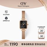 丹尼尔惠灵顿（DanielWellington）DW女士手表复古小方糖简约轻奢生日礼物送女友DW647