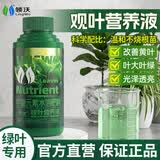 领沃观叶植物专用营养液绿植通用肥阳台盆栽通用型中量元素水溶肥