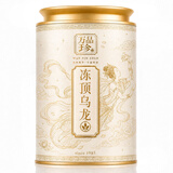 万品珍茶叶冻顶乌龙茶2026新茶特级台式高山浓香型耐泡可冷泡罐装100g