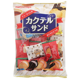 松永什锦味夹心曲奇饼干 日本进口零食 下午茶甜点小吃 5种什锦味*245g