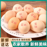 云依禾农庄富硒鸡蛋农家散养大码鸡蛋新鲜早餐生鲜富硒鸡蛋 50g±5g/枚 【富硒鸡蛋】4枚