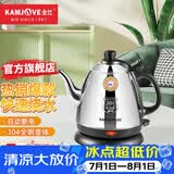 金灶（KAMJOVE） E-400电热水壶 304不锈钢烧水壶电茶壶 家用快壶迷你自动断电茶具电水壶 【快速沸腾 自动断电】 0.8L